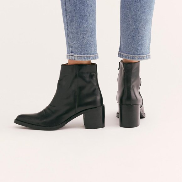 Free People Atlas Grove Heel  Boots Officecore - Picture 1 of 13